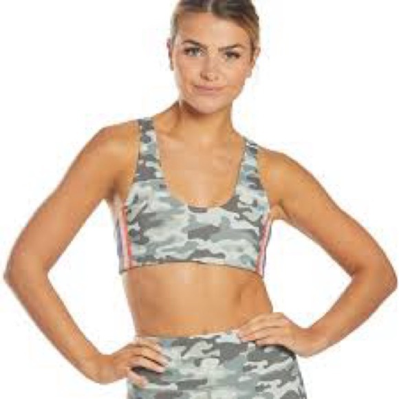 Spiritual Gangster
Shakti Metallic-Stripe Camo Sports Bra - Picture 1 of 5